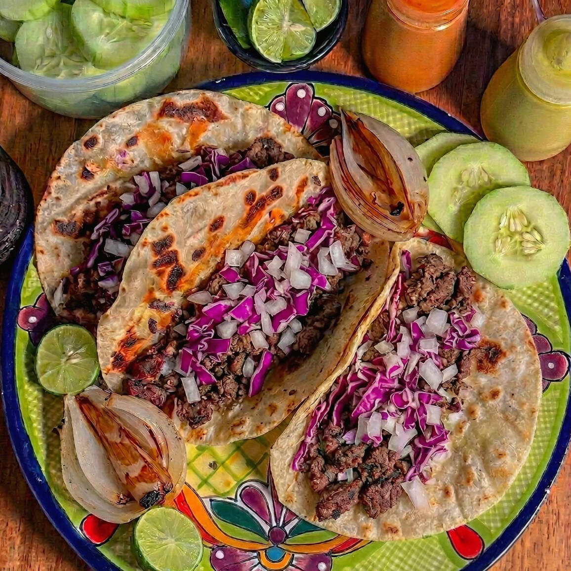 TACO EN TORTILLA DE HARINA