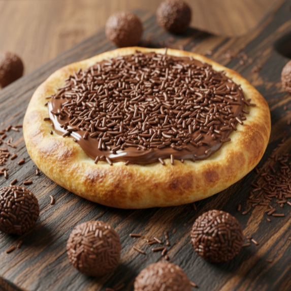 Chocolate e Granulado