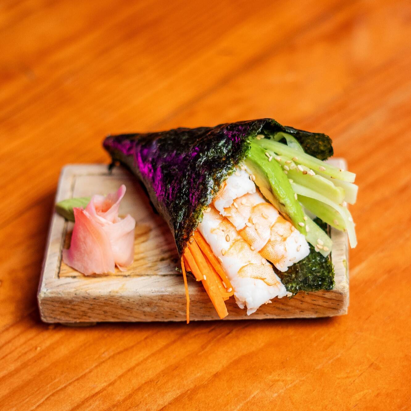 Temaki de Camarón