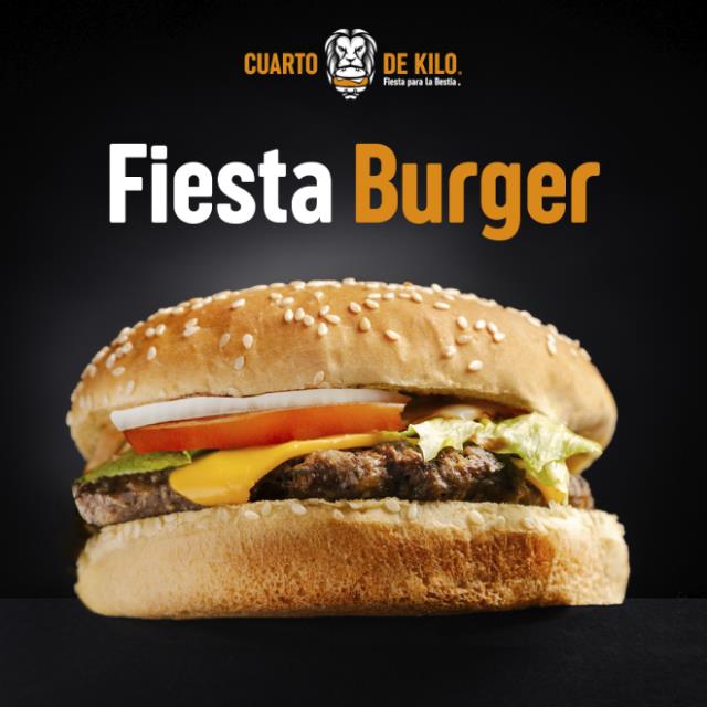 CUARTO DE KILO FIESTA BURGER