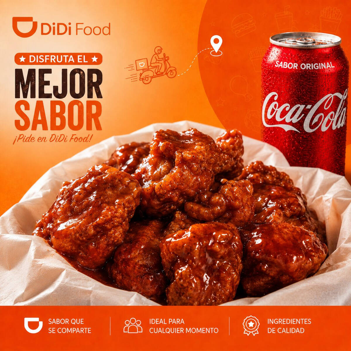 Boneless + Refresco