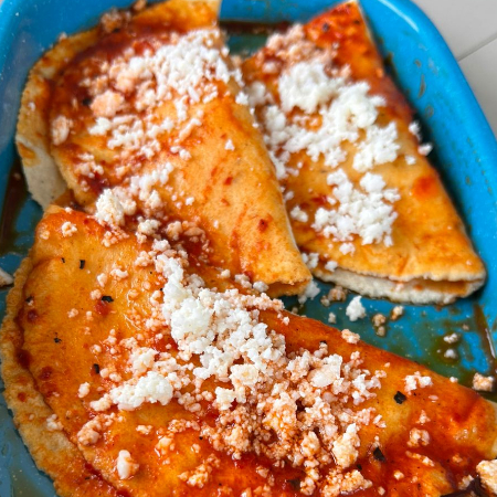 Combo Enchiladas Rojas