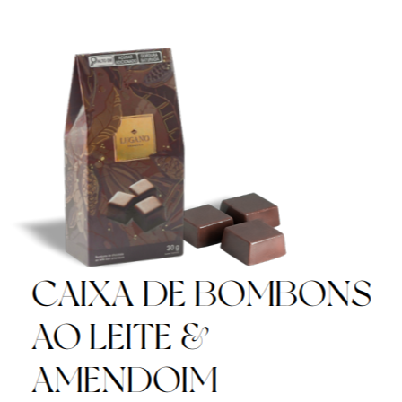 Bombons de chocolate ao leite com amendoim 30g
