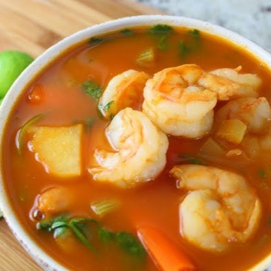1 Litro de Caldo de Camarón y Pescado