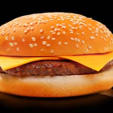 Pão, carne bovina 120g, queijo cheddar e molho da casa