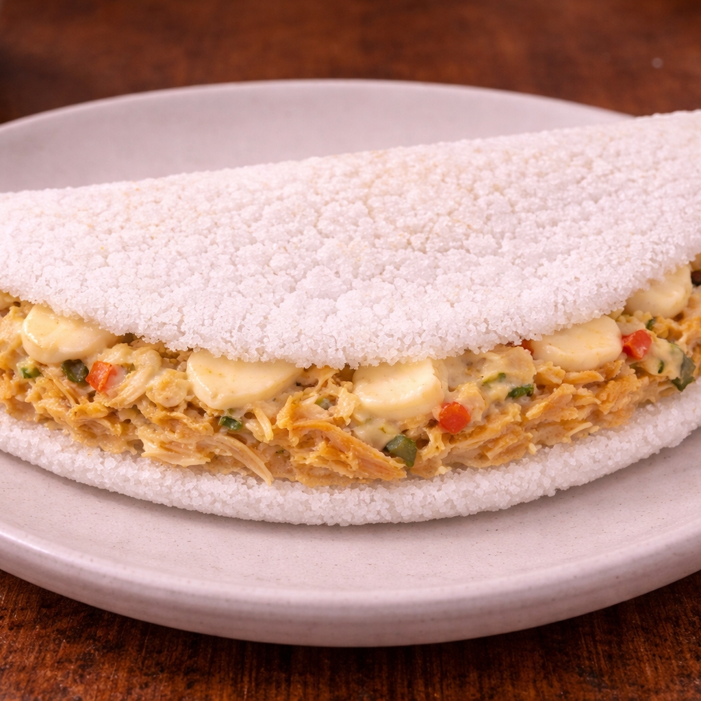 Tapioca de Frango com Catupiry