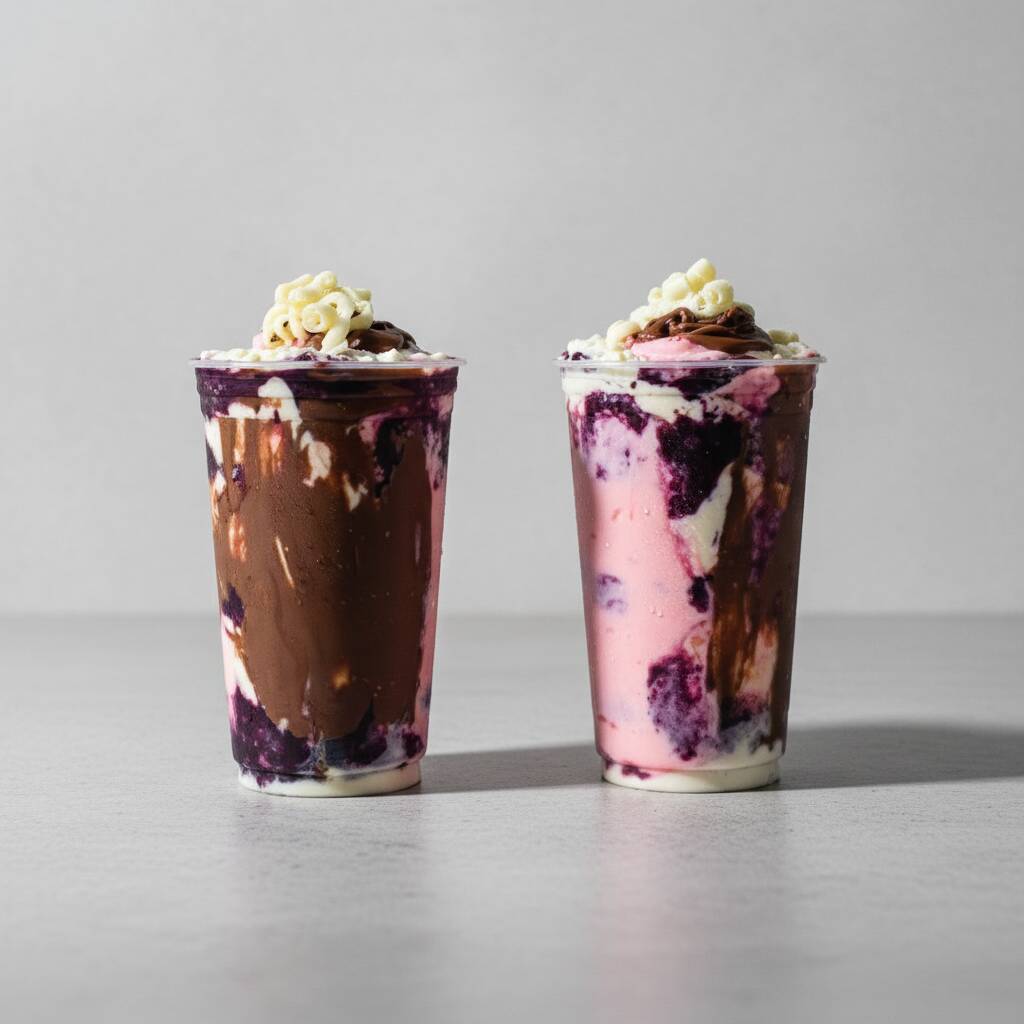 Aproveite 2 copos de 700ml repletos de sabor! Açaí cremoso acompanhado de Nutella, deliciosa mousse de morango e irresistível creme de Ninho, formando uma combinação perfeita de cremosidade e doçura. Ideal para compartilhar ou para quem não abre mão de uma sobremesa especial e cheia de sabor!