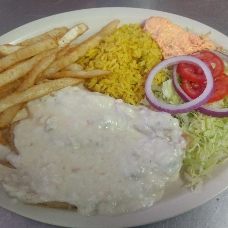 Filete gratinado