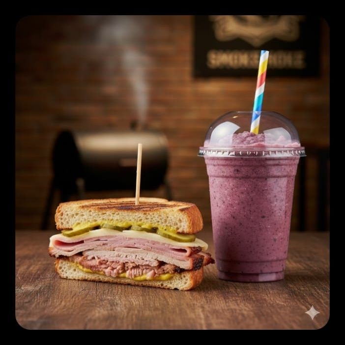 Sándwich Blt Power + Granizado