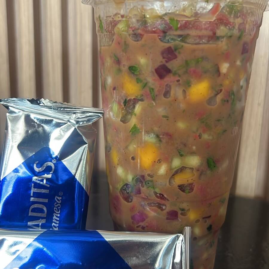 1 Lt de Ceviche de Medallon de Atún con Mango