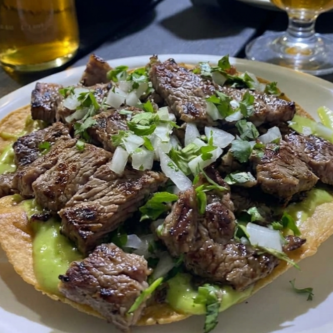 TOSTADA DE TASAJO