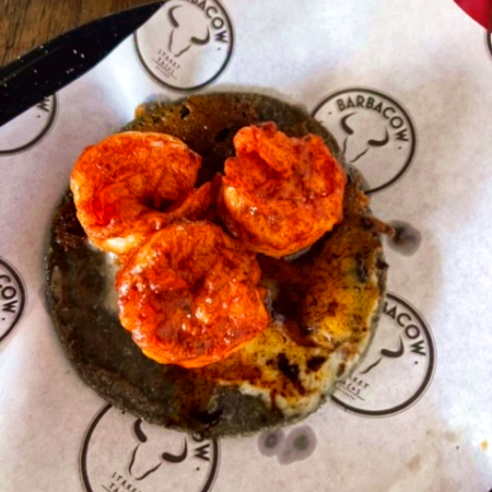 Quesataco de Camarón Adobado