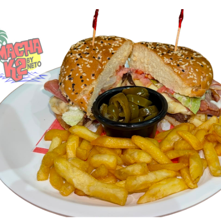 Hamburguesa Clásica con Papas