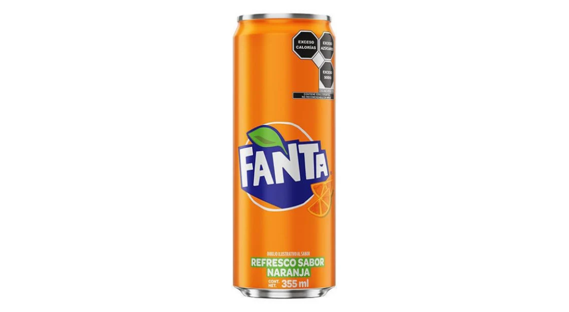 Fanta Sabor Naranja 355 ml