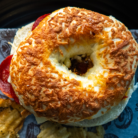Bagel Pizza