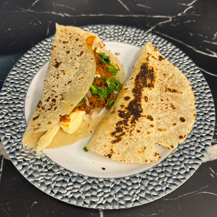Quesadilla de Bistec C/Chorizo