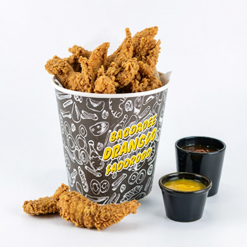 Filé de frango em tiras frito (aproximadamente 500gr) Não Acompanha Molho!!!