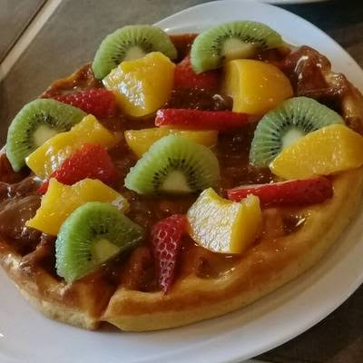 arma tu waffle 3 ingredientes