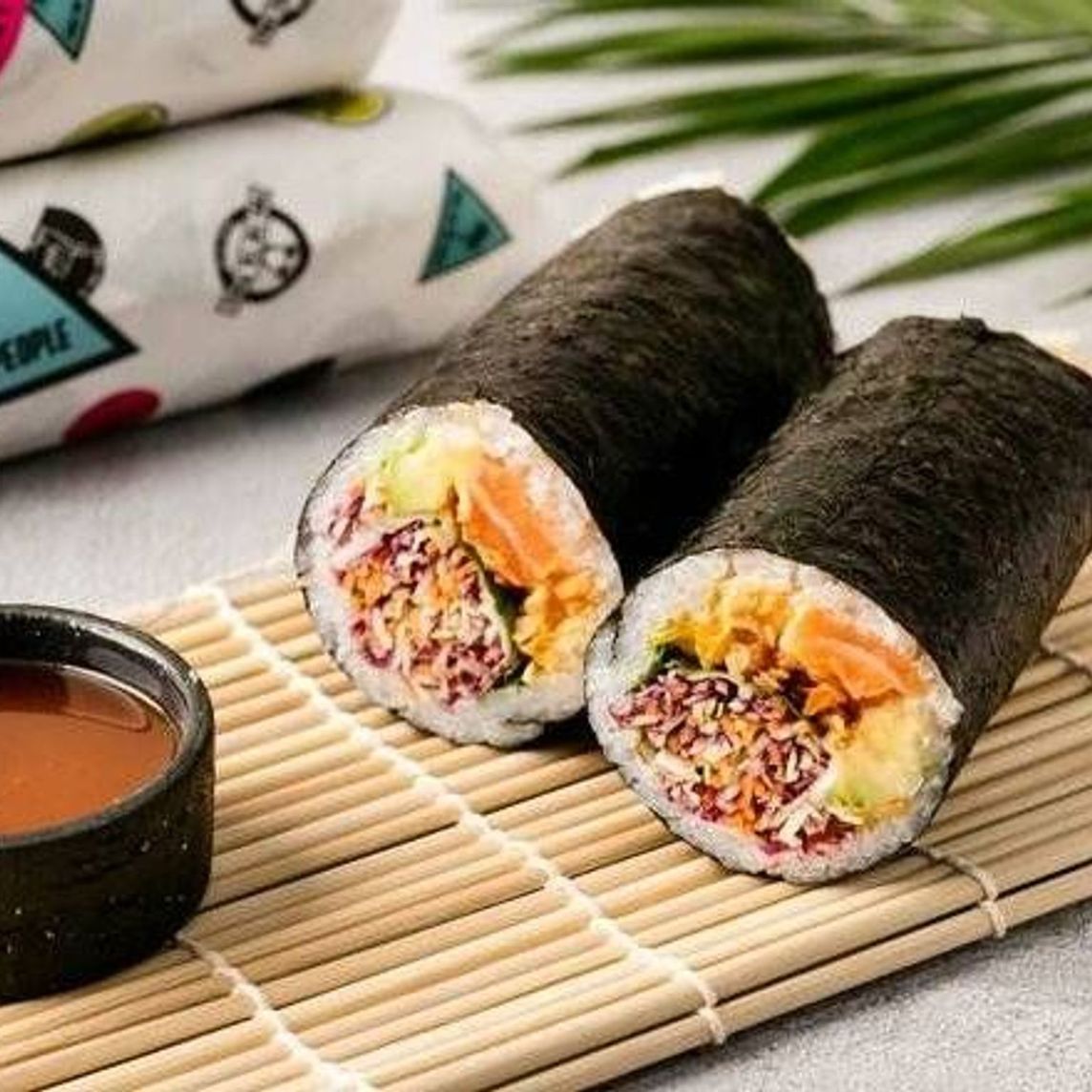 Poke Roll Spicy Salmón