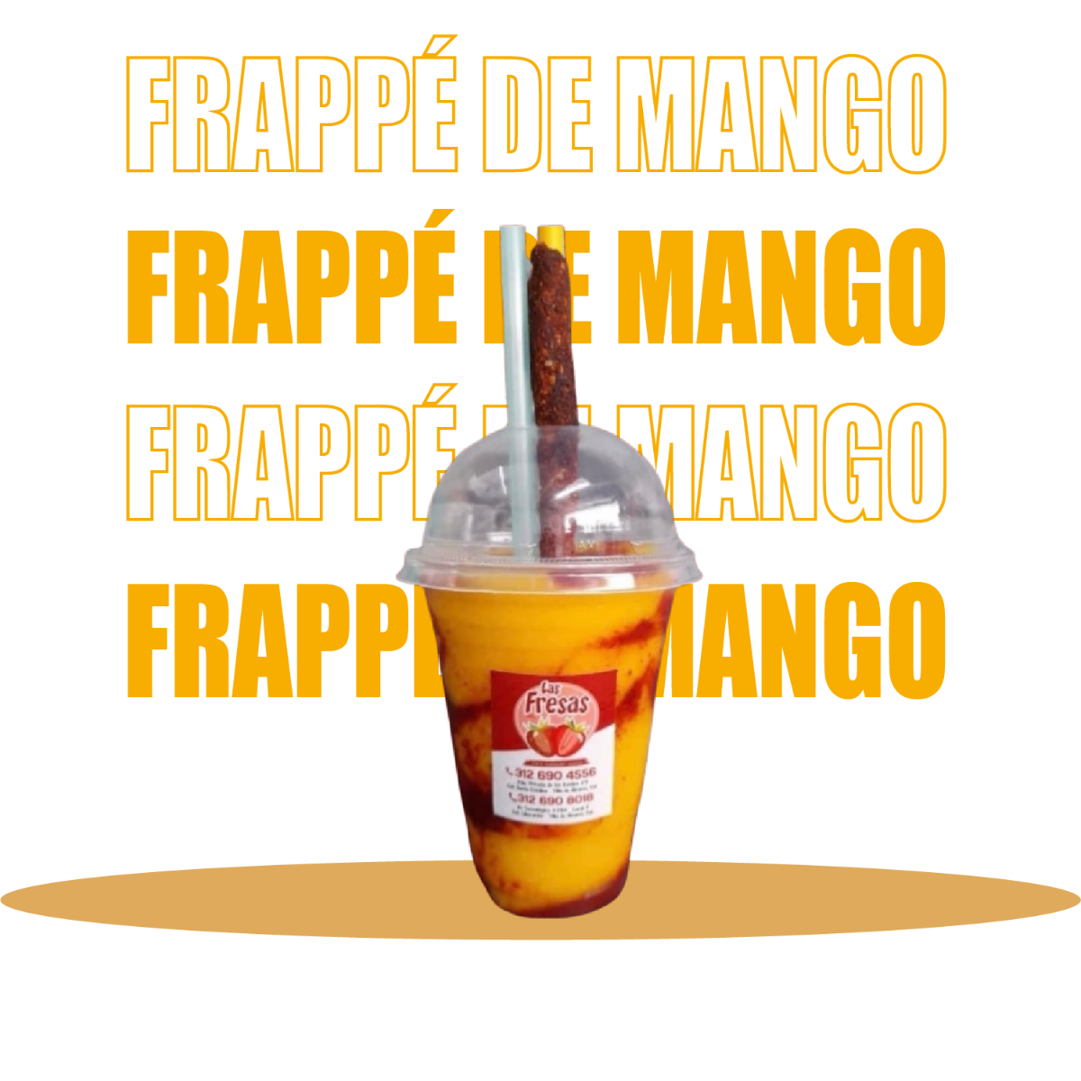 Frappé Mediano de Mango