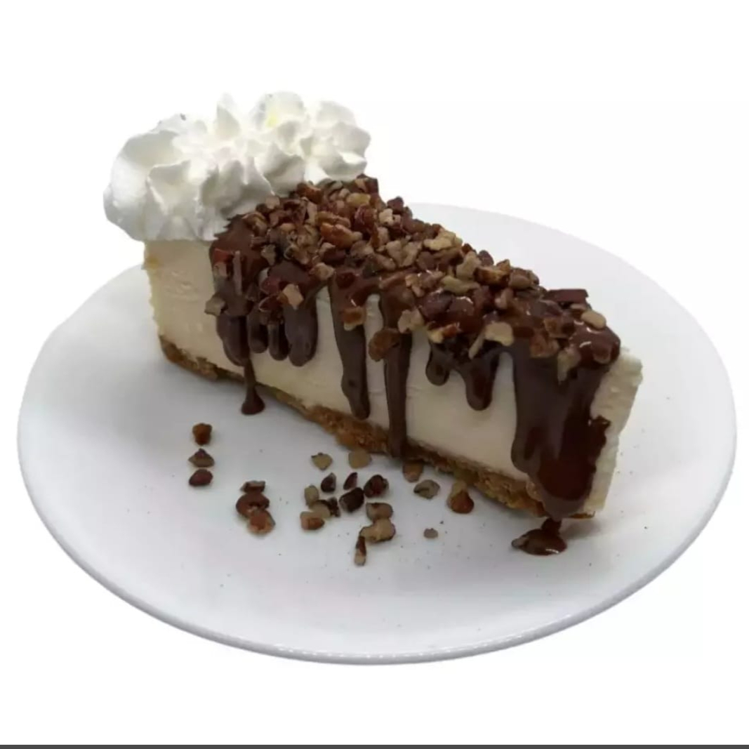 Cheesecake con Nutella y nueces