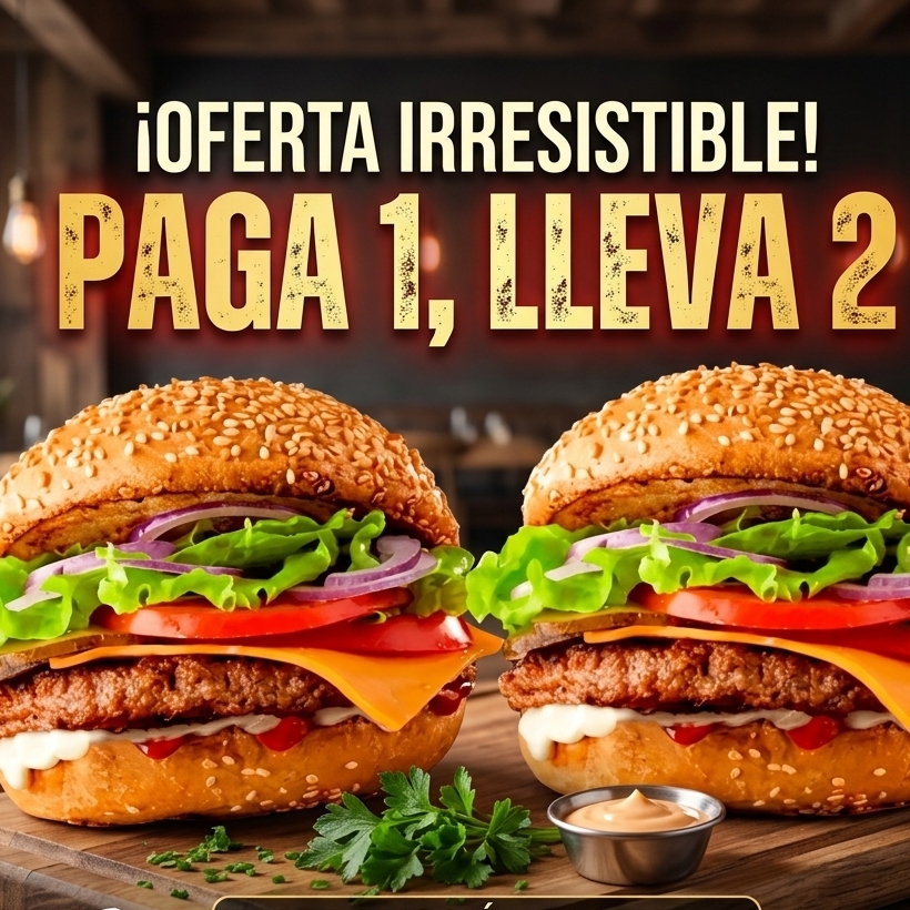 2x1 Clasic Burguer