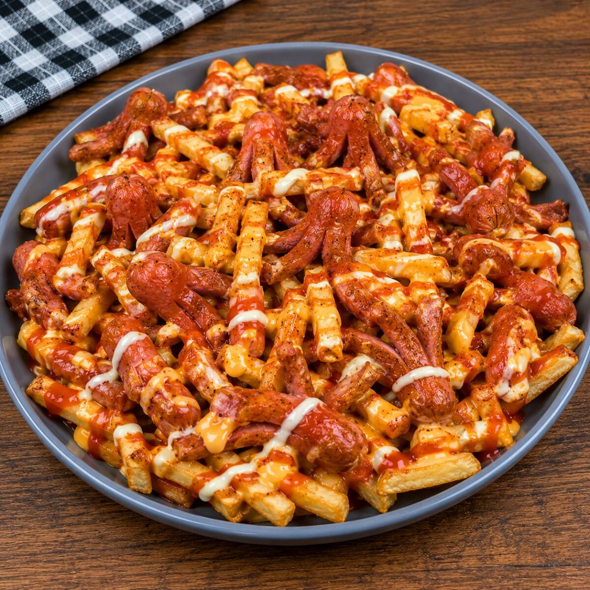 450 g de Salchipulpos con Papas