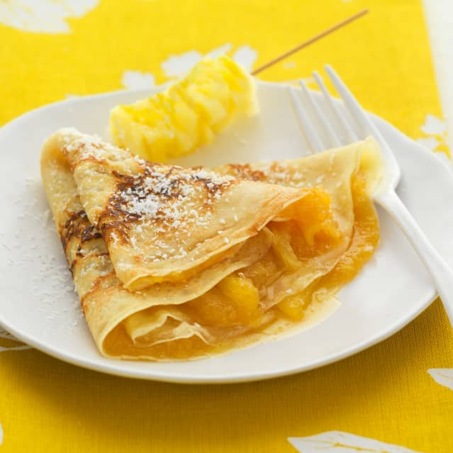 CREPA DE PHILADELPHIA CON PIÑA