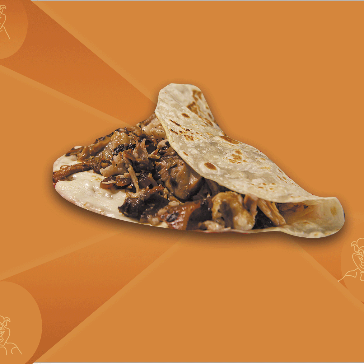 Quesadilla con Carne