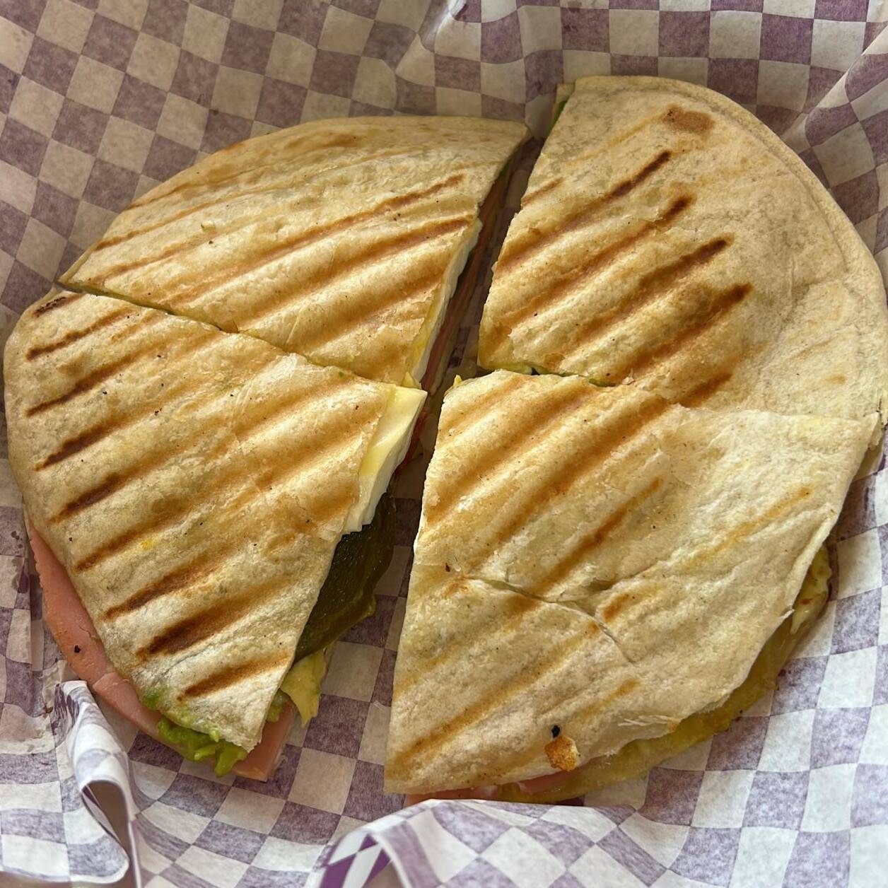 Sincronizada de jamon