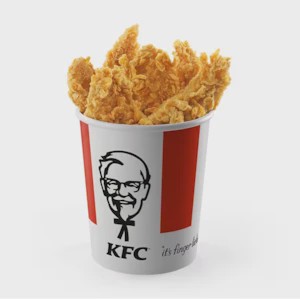 Compre 5 Tiras de Frango. Imagens Meramente Ilustrativas.