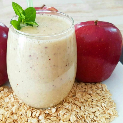 Licuado de Manzana con Avena
