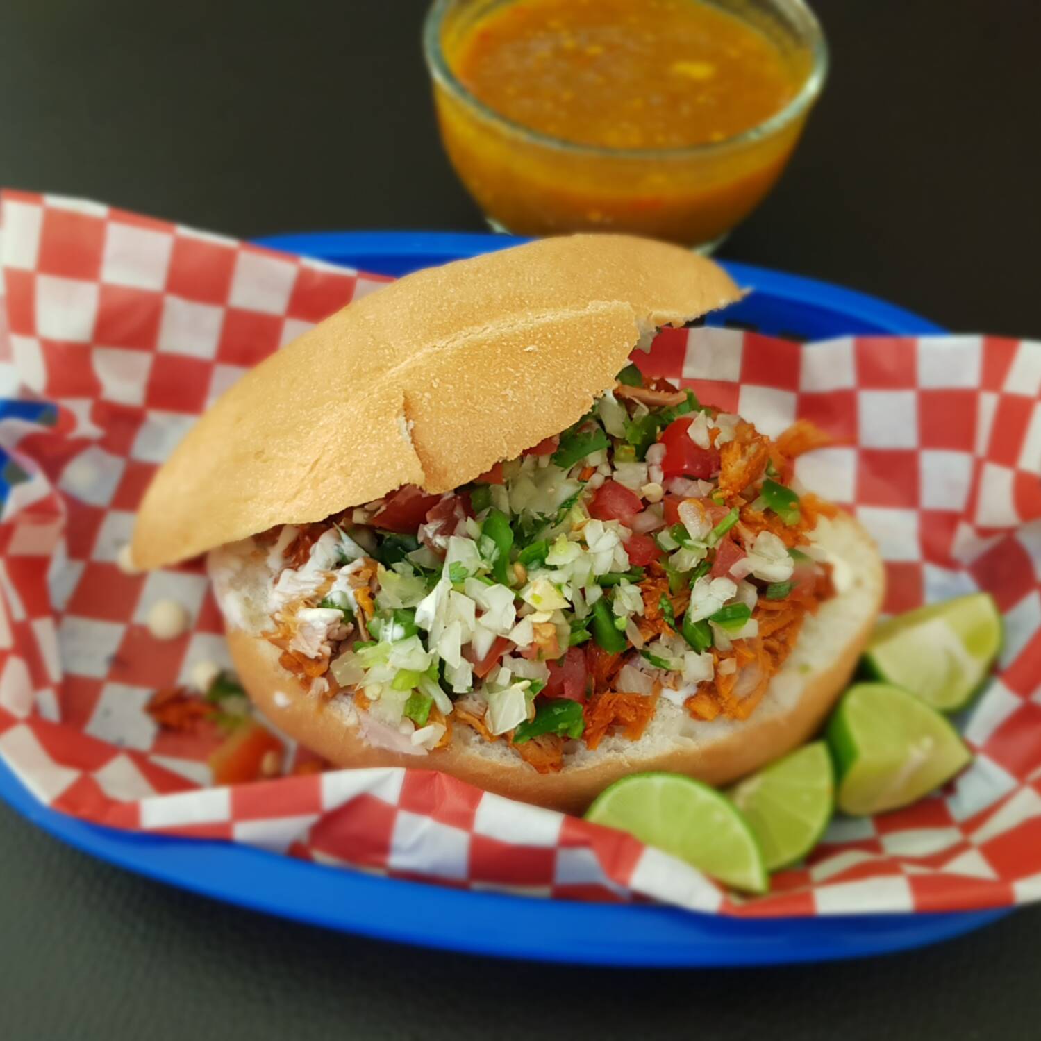 Torta de Carnitas