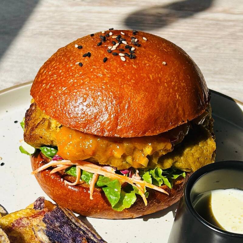 Hamburguesa Vegana de Quinua