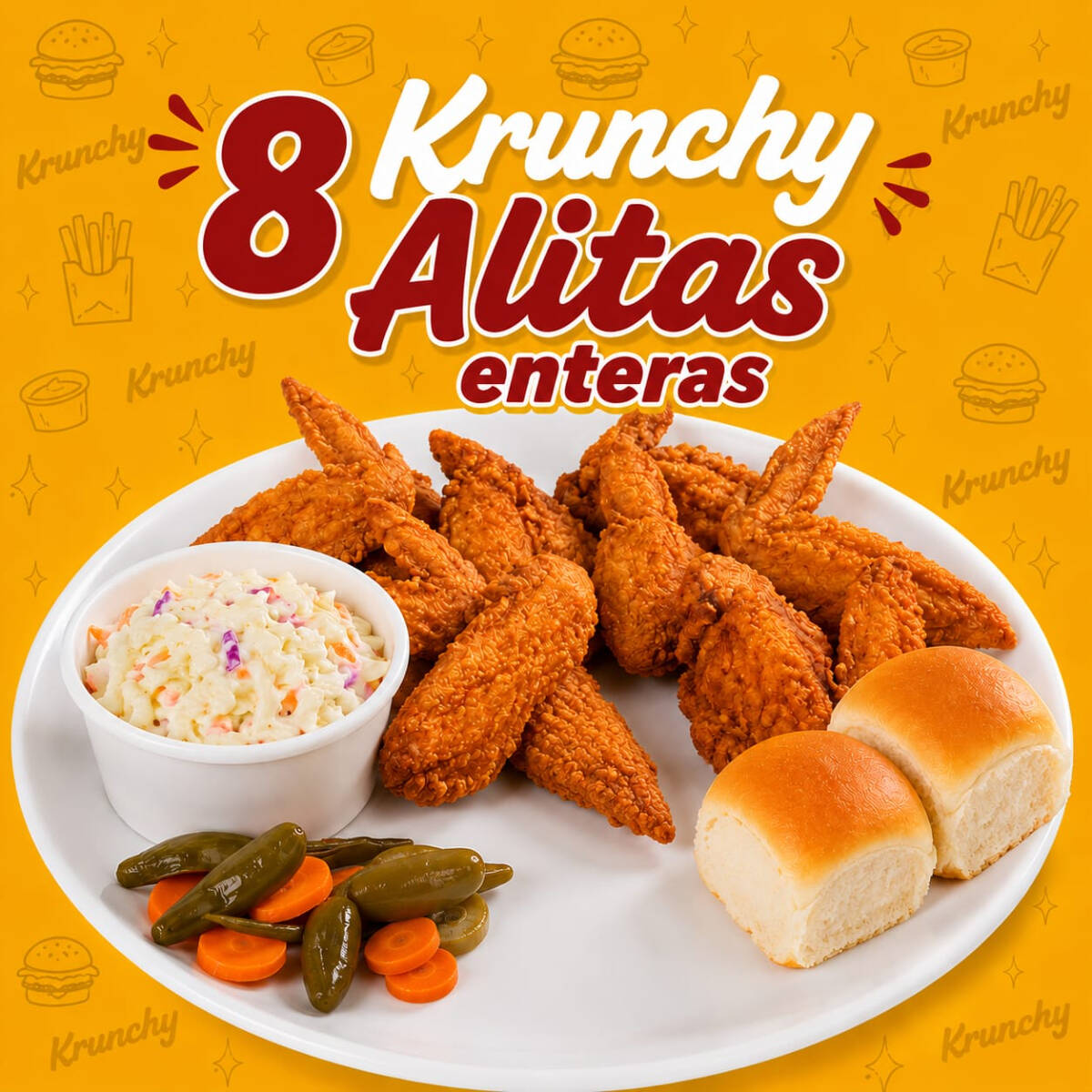 8 KRUNCHY ALITAS ENTERAS