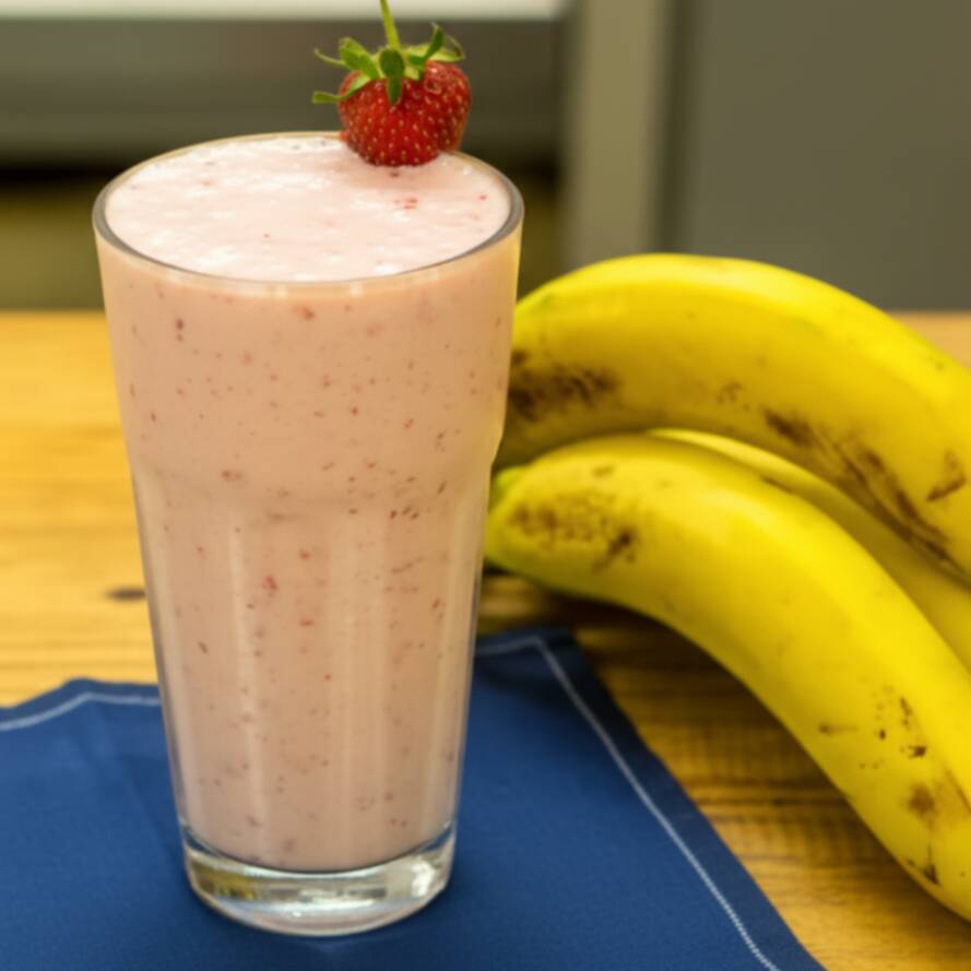 A "Vitamina Mista" é uma harmoniosa combinação de suculentos mamões, bananas doces e macias, maçãs crocantes e morangos frescos e suculentos. Esta bebida revitalizante, pertencente à nossa seleção de sucos, é preparada com ingredientes frescos e selecionados para proporcionar uma experiência sensacional deliciosa e nutritiva. Ideal para começar o dia com energia ou para um lanche saudável e refrescante a qualquer hora. Encante-se com essa mistura vibrante de sabores!