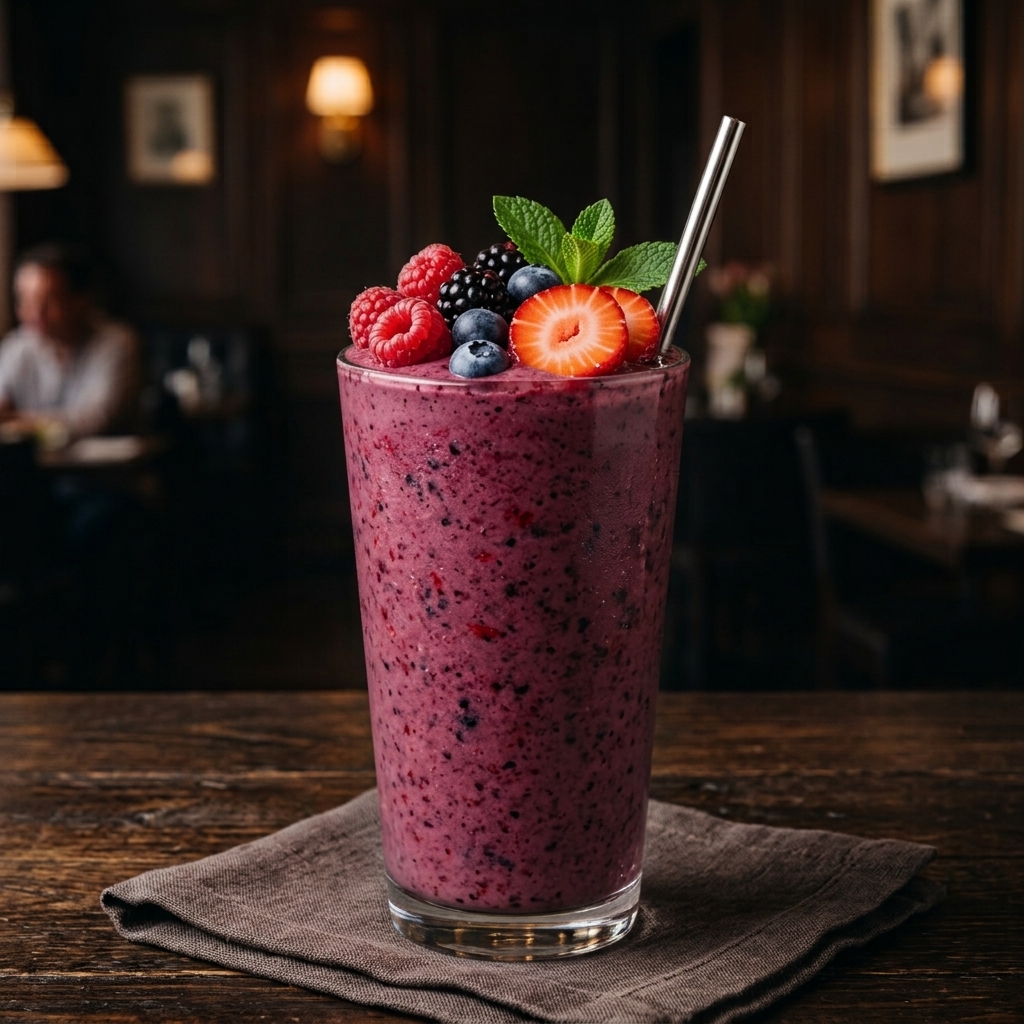 Licuado de Frutos del Bosque