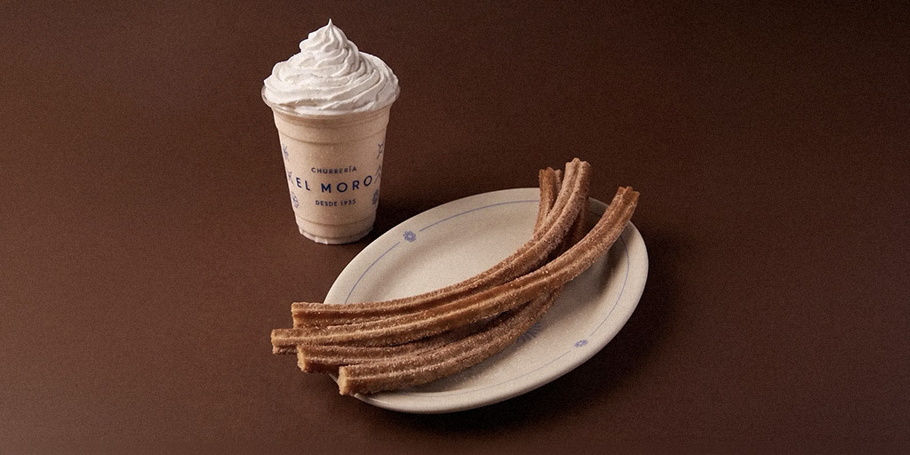 Paquete malteada mazapan gde + 4 churros.