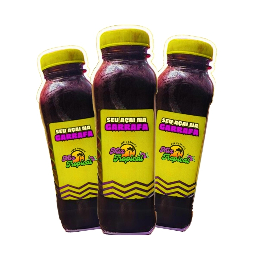 Desvende o sabor irresistível da nossa Garrafa de Açaí de 500ml, uma opção revigorante e deliciosa. Esta iguaria é a sua fonte de energia, feita com o açaímais fresco e suculento. É a opção perfeita para recarregar suas energias, seja após um treino intenso ou apenas para adoçar o seu Dia. Cada gole é uma explosão de sabor que lembra a autenticidade da floresta amazônica. Experimente nossa Garrafa de Açaí e sinta o poder deste superalimento.