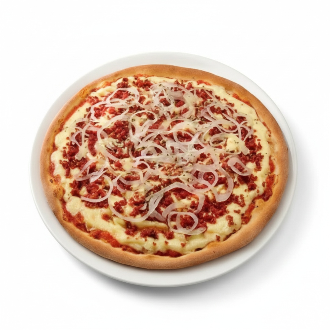 Experimente nossa deliciosa Pizza Média com 6 fatias e a liberdade de escolher até 2 sabores! Com massa artesanal e ingredientes frescos, cada fatia oferece uma combinação única.