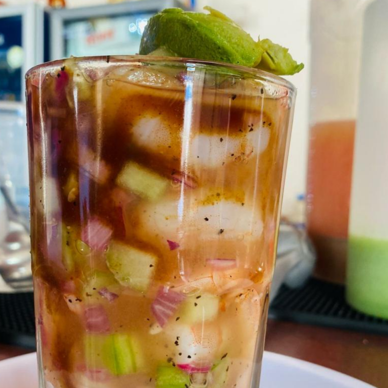 Coctel Camaron Con Calamar (Chico)