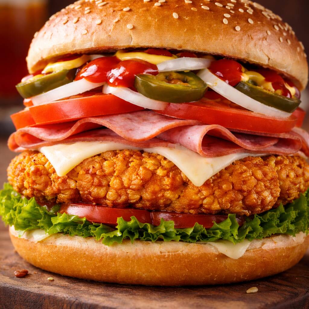 CHICKEN BURGER