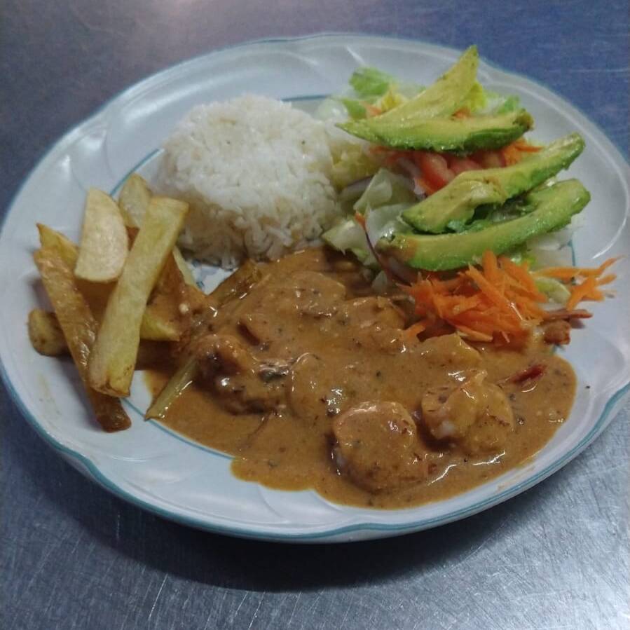 Camarones a la Diabla