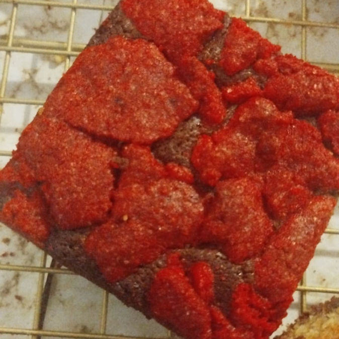 Brownie de Galleta Red Velvert