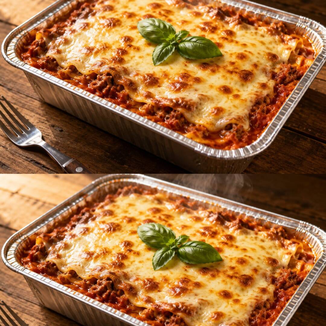 Aproveite essa promoção tenha 2 sabores de lasanha no jantar para sua família ou amigos.
Ambas com 2 camadas de carne e 2 camadas de mussarela e para dar aquele toque italiano, manjericão!
700 g cada uma e serve 4 pessoas.
Aqueça o forno e asse a 180 graus por 30 minutos