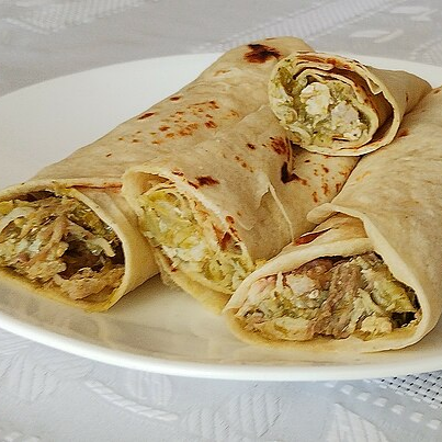 Burrito de picadillo