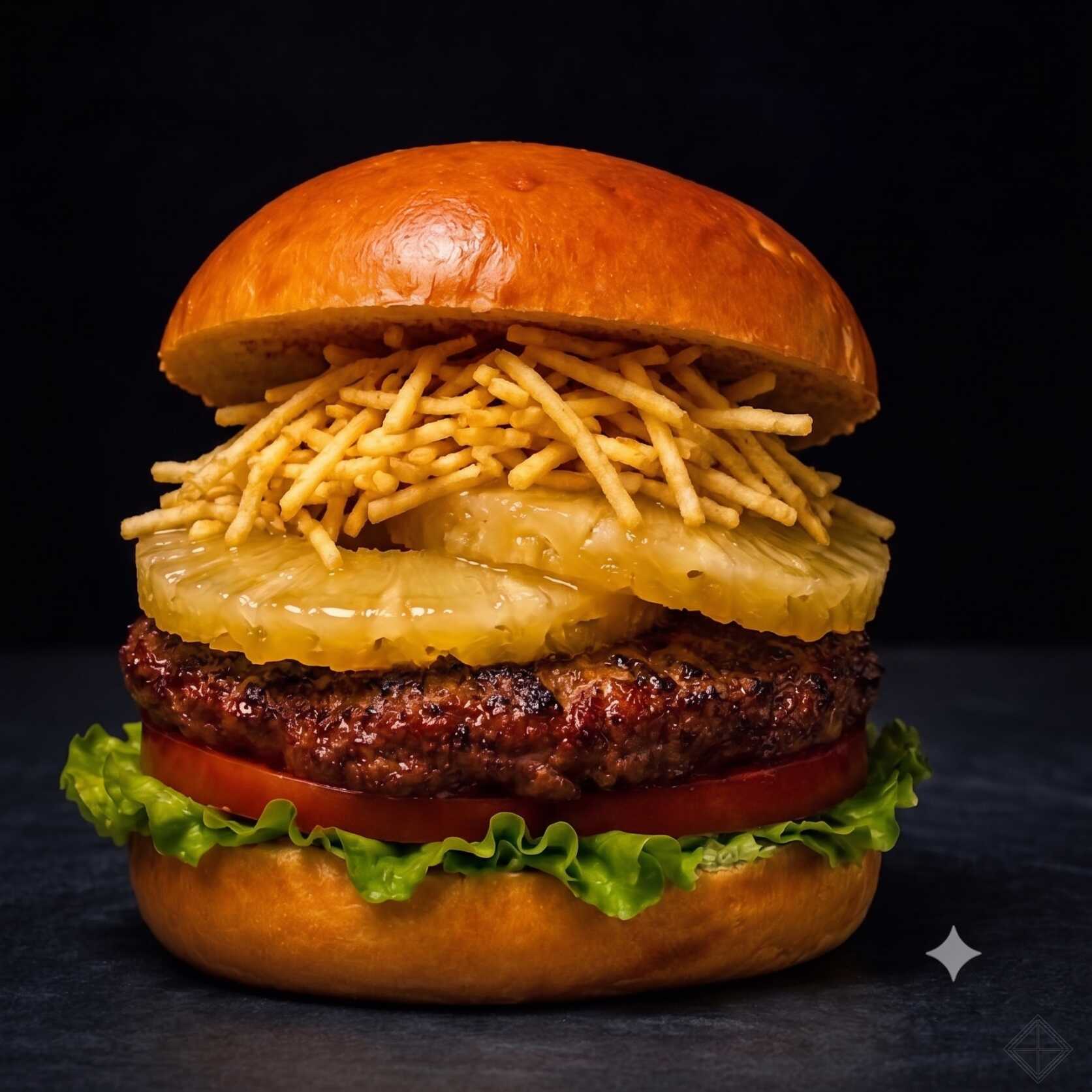 Hamburguesa La Hawaiana