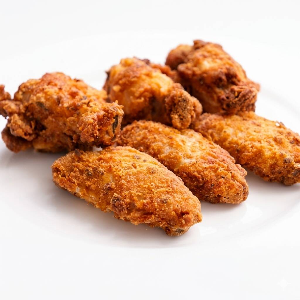Alitas de Pollo Crocantes por 6 Unidades