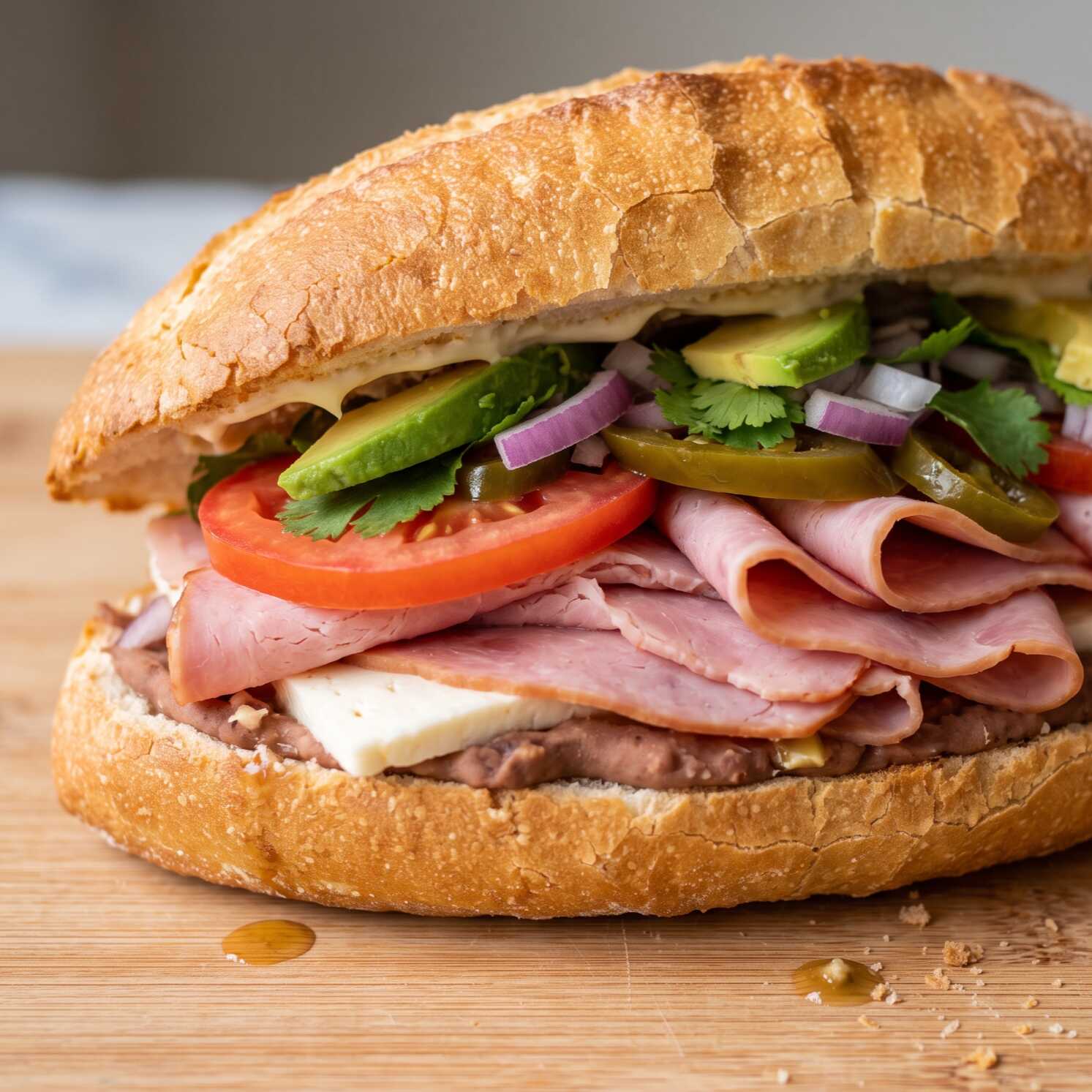 Lonche de Jamón