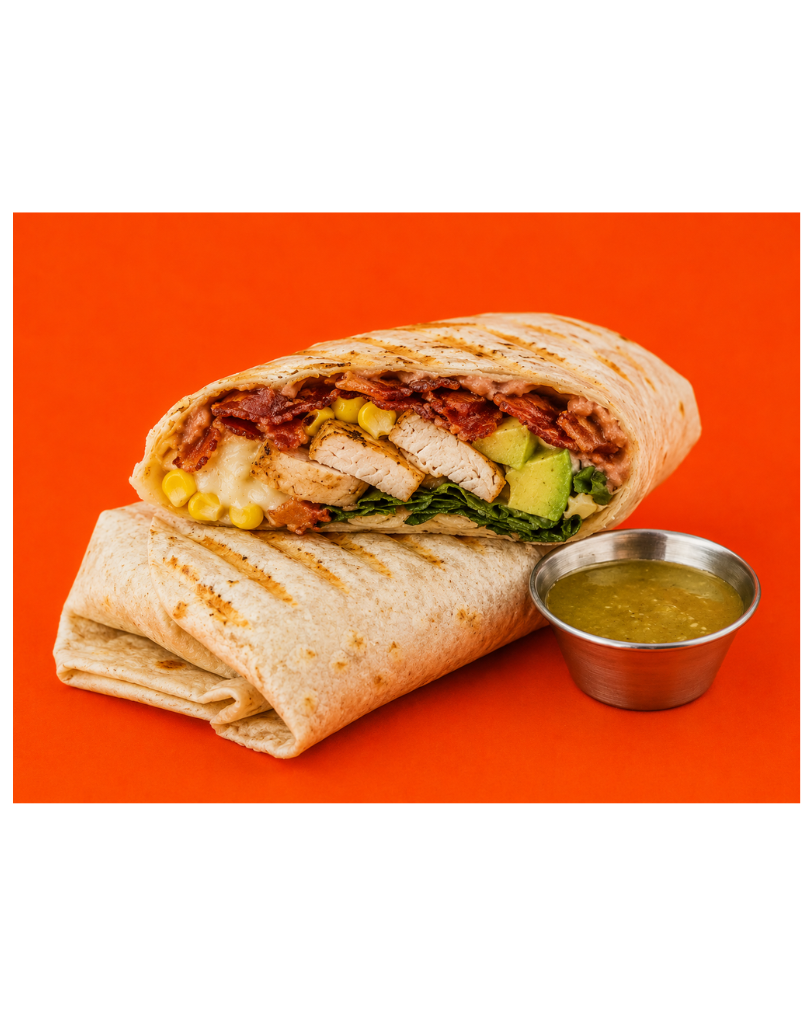 Burrito Chicken y Bacon